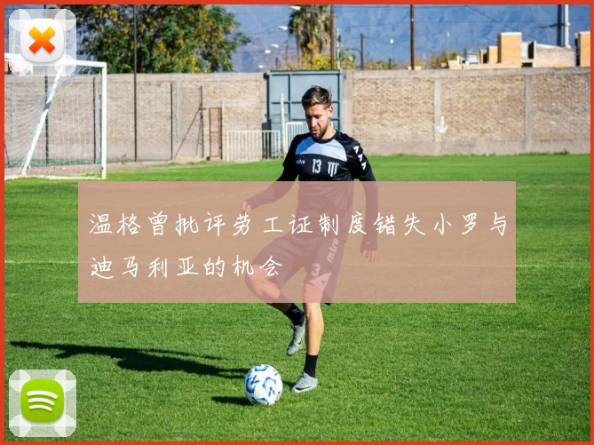 温格曾批评劳工证制度错失小罗与迪马利亚的机会